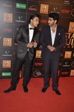 Ranveer Singh, Arjun Kapoor  at The Renault Star Guild Awards Ceremony in NSCI, Mumbai on 16th Jan 2014